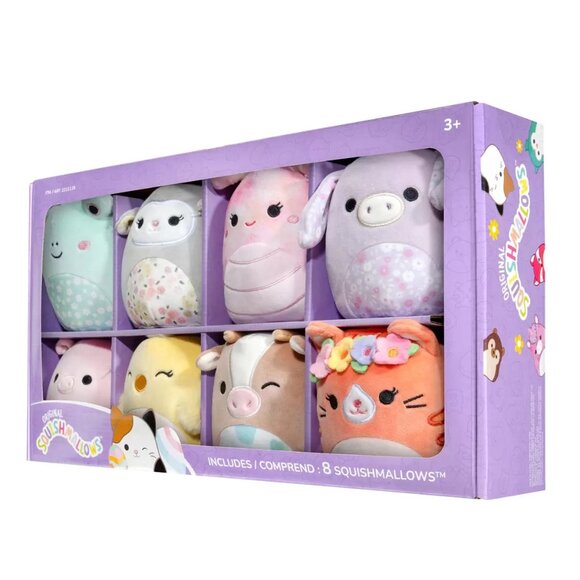 Squishmallows 5-inch Plush 8-pack Assorted Spring Critters Collection (NIB) - Picture 4 of 6